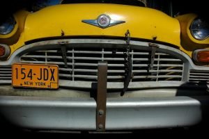 vintage checker cab