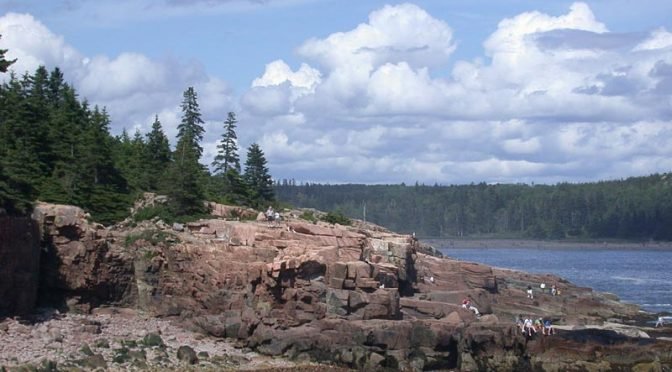 Maine coastline