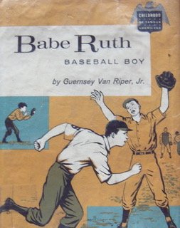 Photo of cover of the book Babe Ruth: Baseball Boy