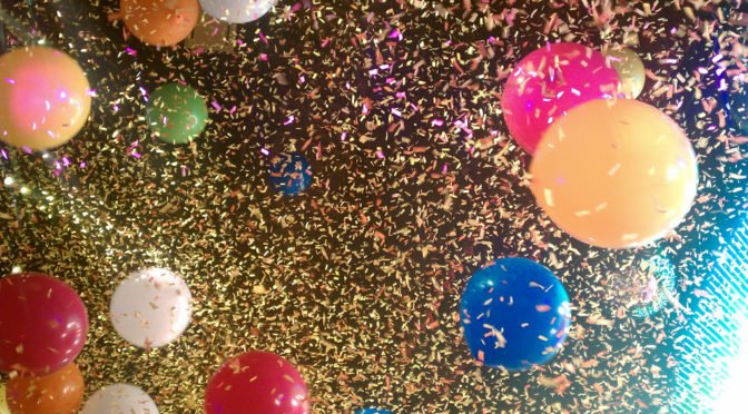 Balloons and Confetti