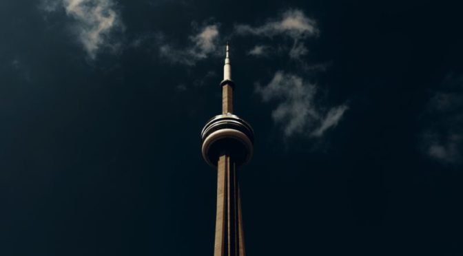 Photo of spire on tower