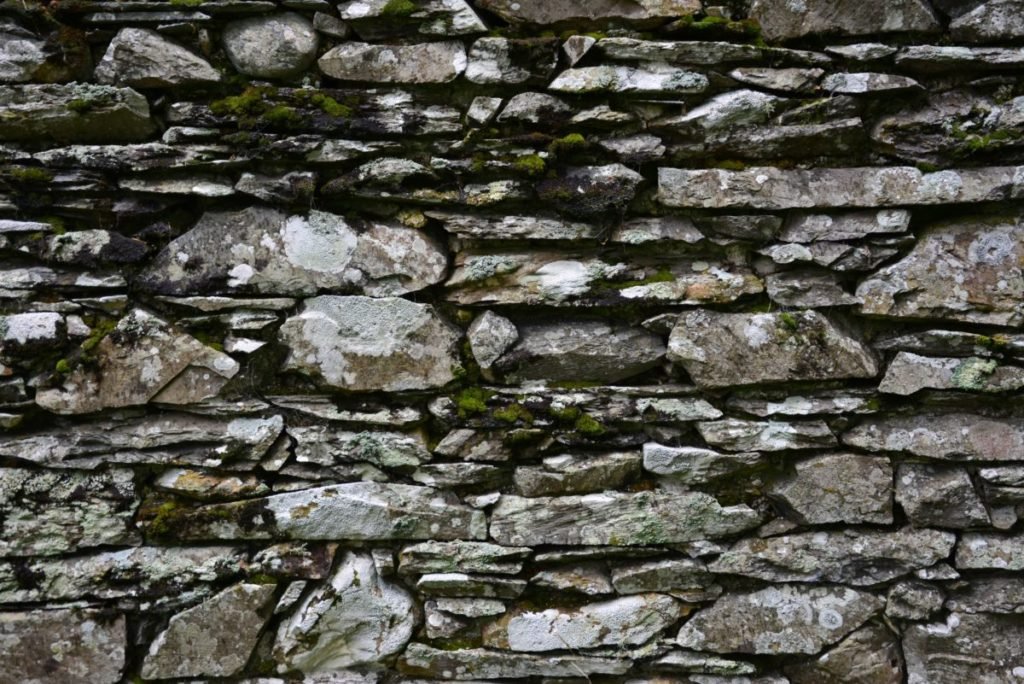 Photo of stone wall
