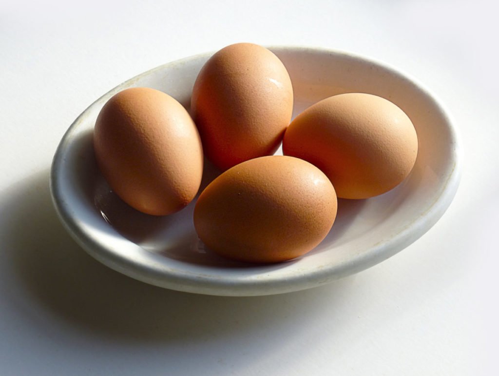 Photo of bowl of eggs