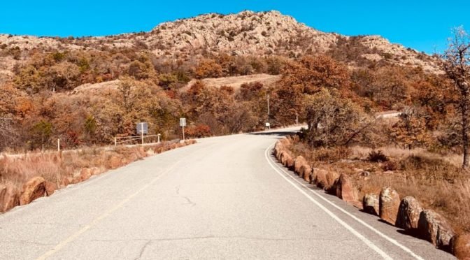 Photo of desert road
