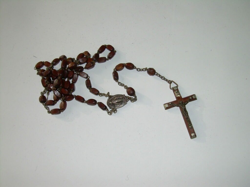 Photo of brown rosary