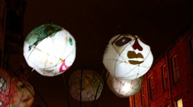 Photo of Japanese lanterns