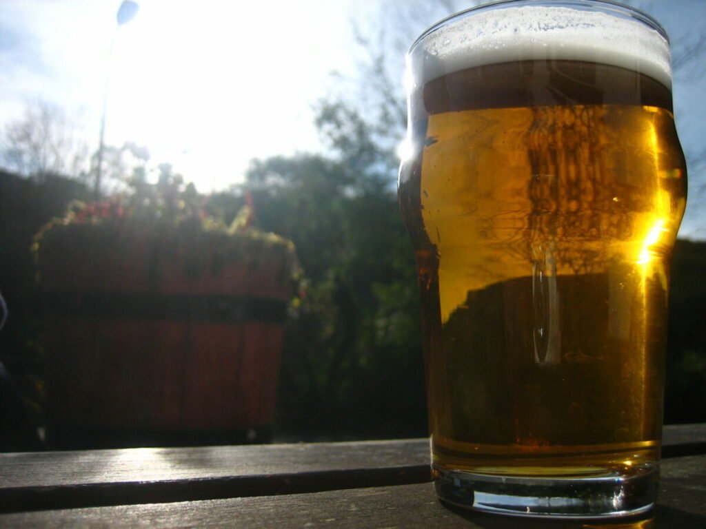 Photo of fully pint of beer