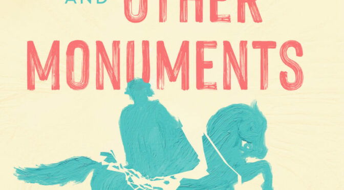 Photo of cover of Virginia Pye's novel, Marriage and Other Monuments