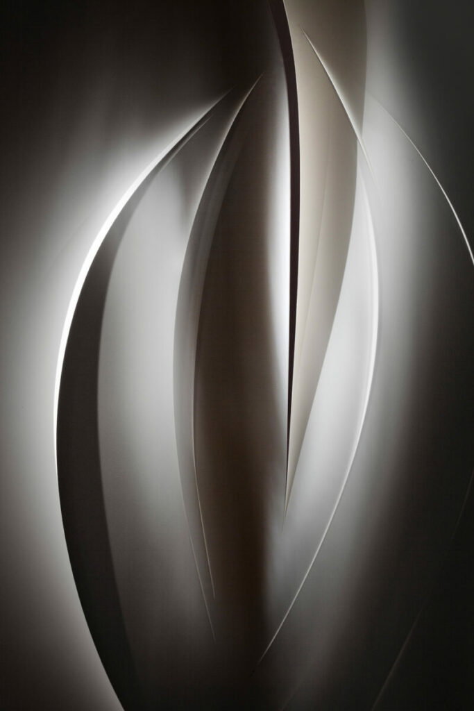 Abstract black and white photo