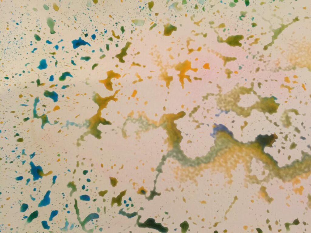 Photo of splatter of paint